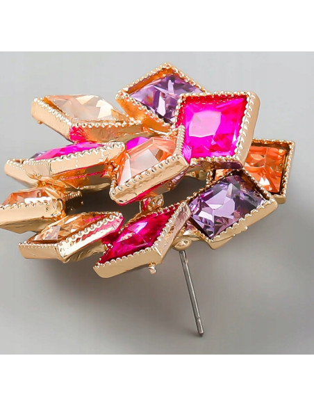 Kolczyki Lolita Accessories cyrkonie kamienie