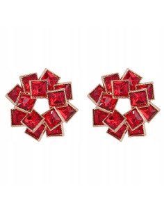 Kolczyki Lolita Accessories cyrkonie kamienie