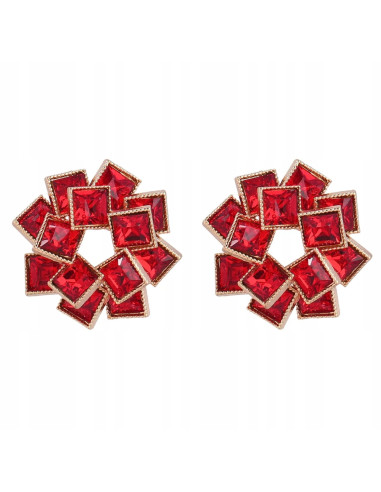 Kolczyki Lolita Accessories cyrkonie kamienie