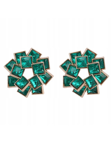 Kolczyki Lolita Accessories cyrkonie kamienie