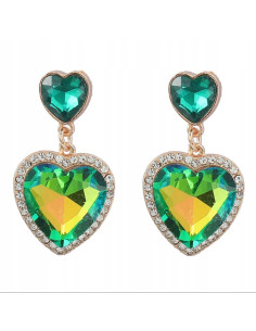 Kolczyki Lolita Accessories cyrkonie kamienie