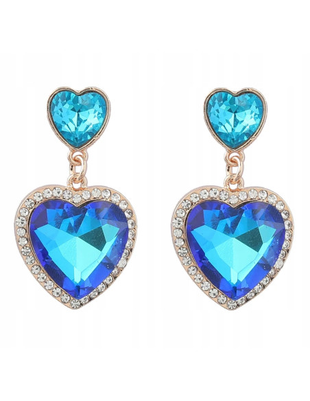 Kolczyki Lolita Accessories cyrkonie kamienie