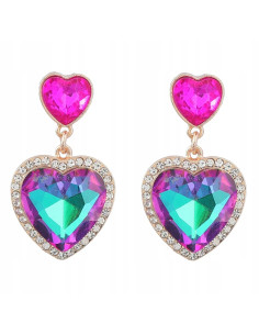 Kolczyki Lolita Accessories cyrkonie kamienie