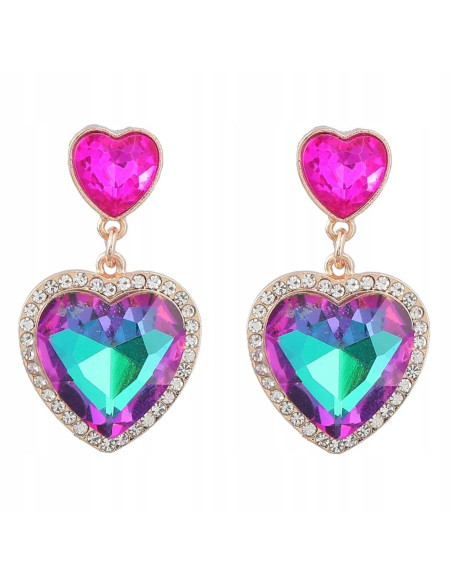 Kolczyki Lolita Accessories cyrkonie kamienie