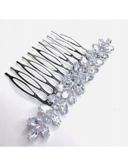 Grzebień wsuwany do włosów ozdobny diamenty Lolita Accessories