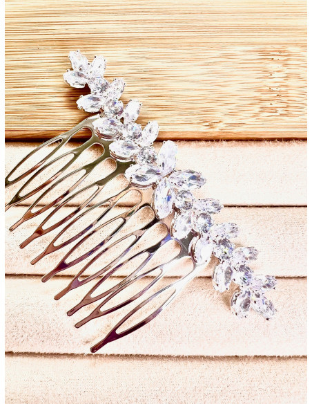 Grzebień wsuwany do włosów ozdobny diamenty Lolita Accessories