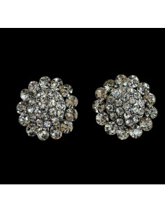 Klipsy do Uszu Lolita Accessories Klips do Ucha GUZIKI...