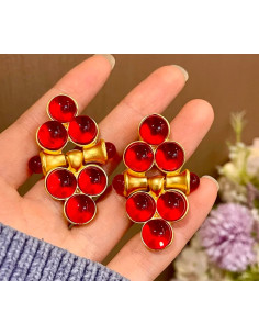 Kolczyki Lolita Accessories Srebrny sztyft "925"