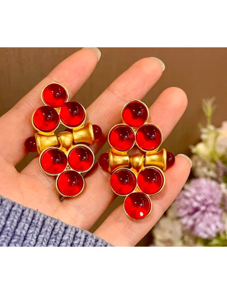 Kolczyki Lolita Accessories Srebrny sztyft "925"