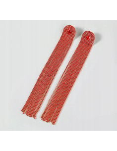 Kolczyki cyrkoniowe cyrkonie długie Lolita Accessories...