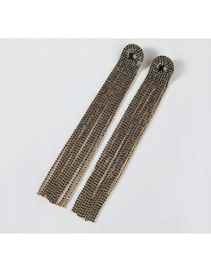 Kolczyki cyrkoniowe cyrkonie długie Lolita Accessories...