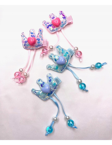 Zestaw dla dziecka dziewczynki MIX Spinki 4 sztuki Lolita Accessories