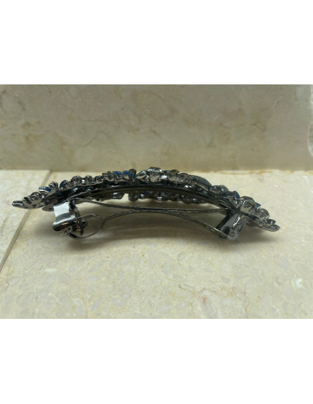 Klamra francuska MIX CIEMNE MOTYLKI I KWIATKI Lolita Accessories