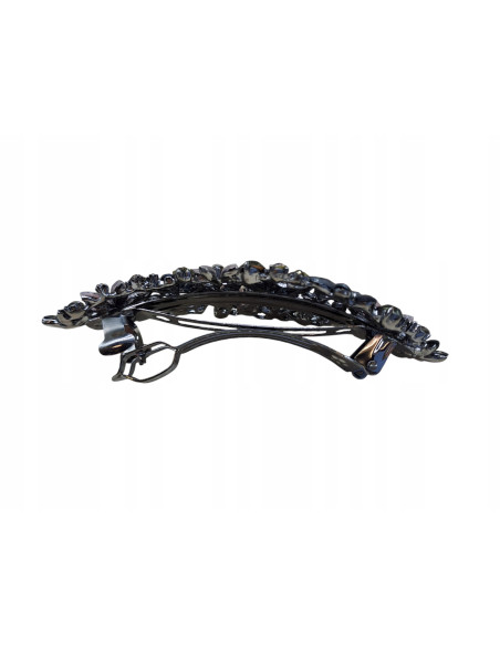 Klamra francuska MIX CIEMNE MOTYLKI I KWIATKI Lolita Accessories