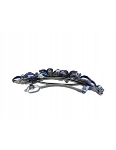 Klamra francuska 2 KWIATKI I LISTKI FIOLETOWE KRYSZTAŁKI... 2