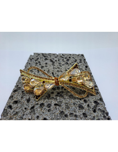 Klamra francuska a'la kokarda BRĄZOWA Z...