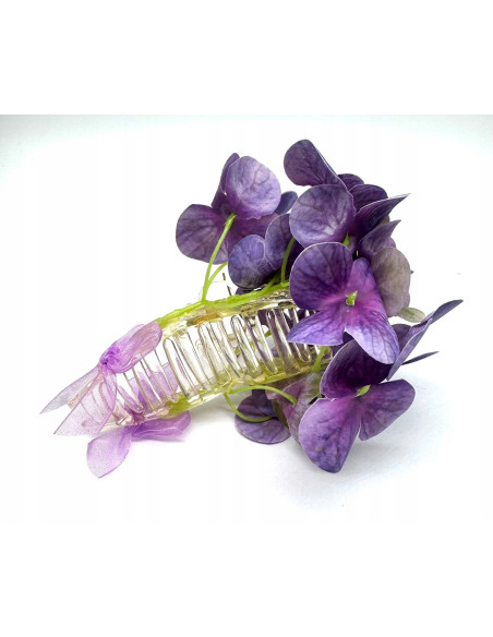 KLAMRA DO WŁOSÓW z kwiatami z KWIATEM HAWAJSKIE KWIATY Lolita AKCESORIA