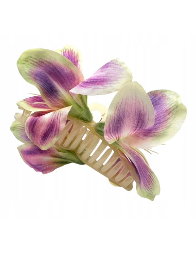 KLAMRA DO WŁOSÓW z kwiatami z KWIATEM HAWAJSKIE...