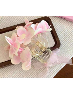 KLAMRA DO WŁOSÓW z kwiatami z KWIATEM HAWAJSKIE KWIATY...