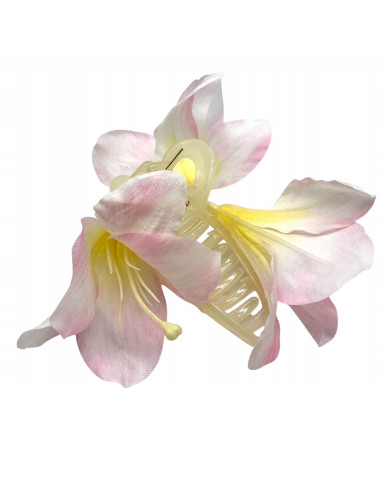 KLAMRA DO WŁOSÓW z kwiatami z KWIATEM HAWAJSKIE...