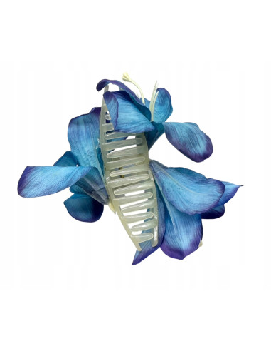 KLAMRA DO WŁOSÓW z kwiatami z KWIATEM HAWAJSKIE...