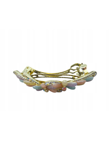 Klamra Francuska do włosów KOLOROWE KWIATKI Z...