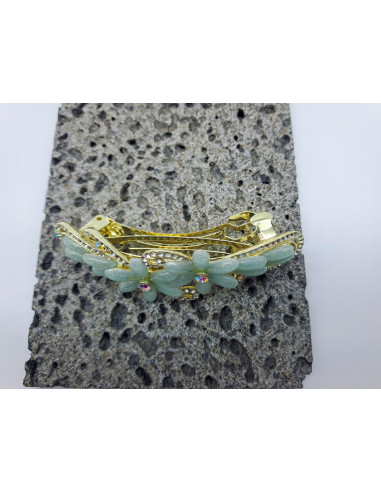 Klamra Francuska do włosów MORSKIE KWIATKI Z...