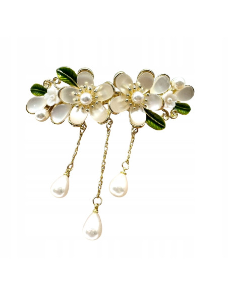 Klamra Francuska do włosów PERŁOWE KWAITY Lolita Accessories