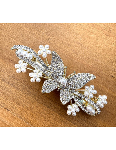 Klamra Francuska do włosów MOTYLE MOTYLKI Z...