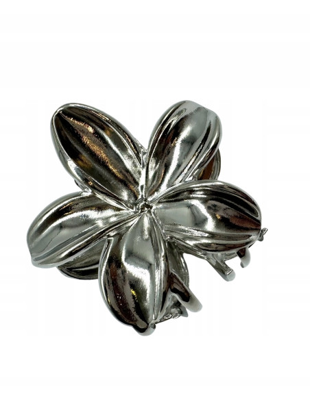 Klamra szczękowa HAWAJSKA do włosów KWIAT HAWAJSKI 7 CM PREMIUM