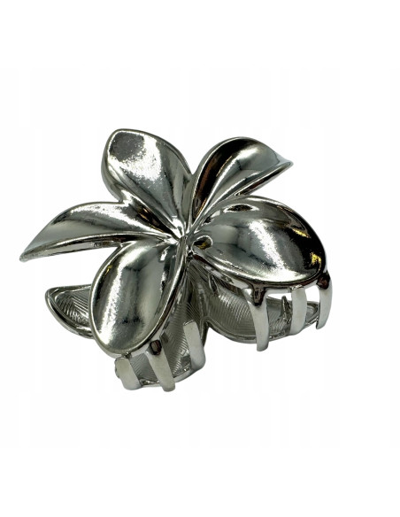 Klamra szczękowa HAWAJSKA do włosów KWIAT HAWAJSKI 7 CM PREMIUM