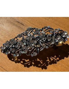 Klamra Francuska do włosów z CYRKONIAMI Lolita... 2