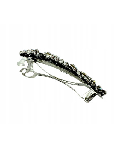 Klamra Francuska do włosów z CYRKONIAMI Lolita...