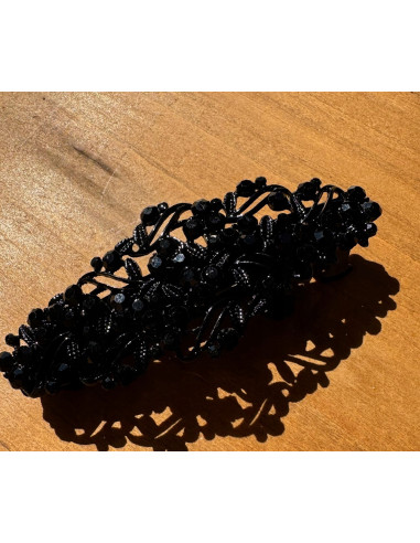 Klamra Francuska do włosów z CYRKONIAMI Lolita...