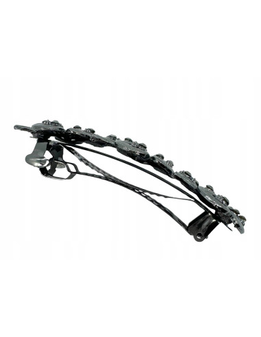 Klamra Francuska z kamieniami cyrkonie...