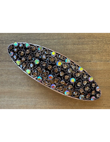 Klamra Francuska do włosów z CYRKONIAMI Lolita...