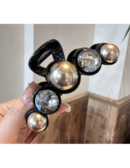 Klamra szczękowa DUŻE KAMIENIE BLYSK POŁYSK Lolita Accessories