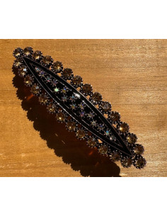 Klamra Francuska do włosów z CYRKONIAMI Lolita...