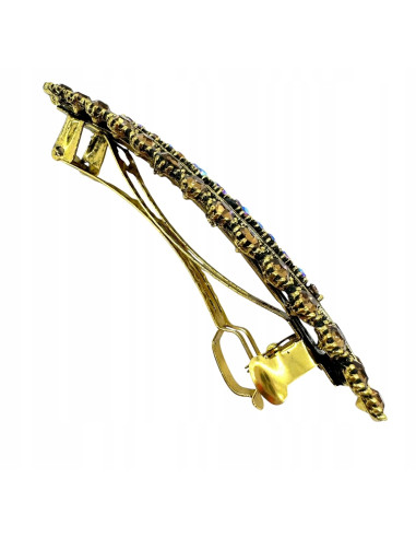 Klamra Francuska do włosów z CYRKONIAMI STARE...