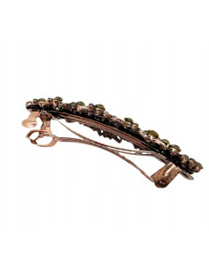 Klamra Francuska do włosów z CYRKONIAMI Lolita... 2