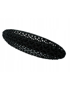 Klamra Francuska do włosów z CYRKONIAMI CZARNA Lolita...