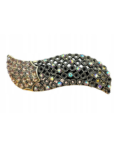 Klamra Francuska do włosów z CYRKONIAMI STARE...