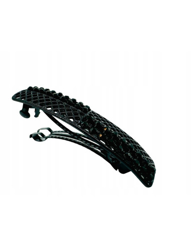 Klamra Francuska z kamieniami cyrkonie AŻUROWA...