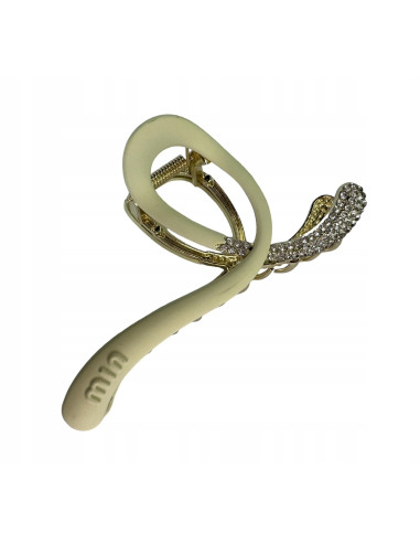 Klamra metalowa do włosów Lolita Accessories Zawijas z kamieniami