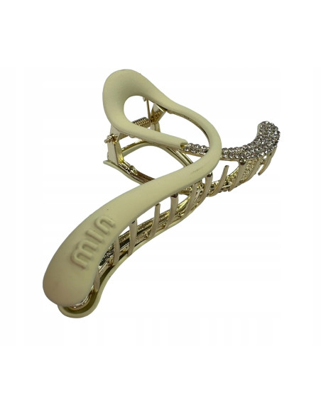 Klamra metalowa do włosów Lolita Accessories Zawijas z kamieniami