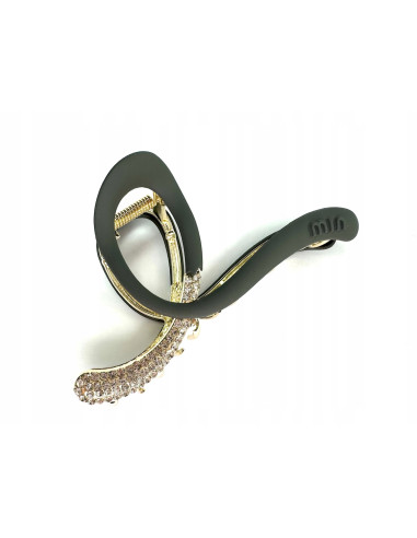 Klamra metalowa do włosów Lolita Accessories Zawijas z kamieniami