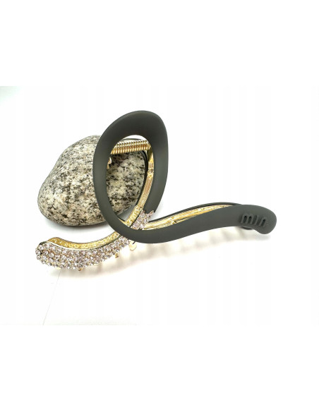 Klamra metalowa do włosów Lolita Accessories Zawijas z kamieniami