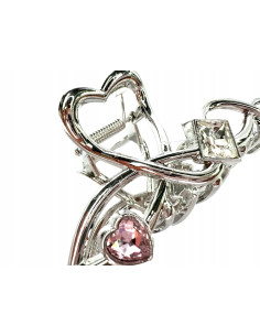 Metalowa Klamra do włosów Lolita Accessories srebrna z... 2