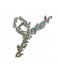 Metalowa Klamra do włosów Lolita Accessories srebrna z...