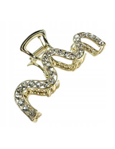 Klamra metalowa do włosów Lolita Accessories złota z... 2